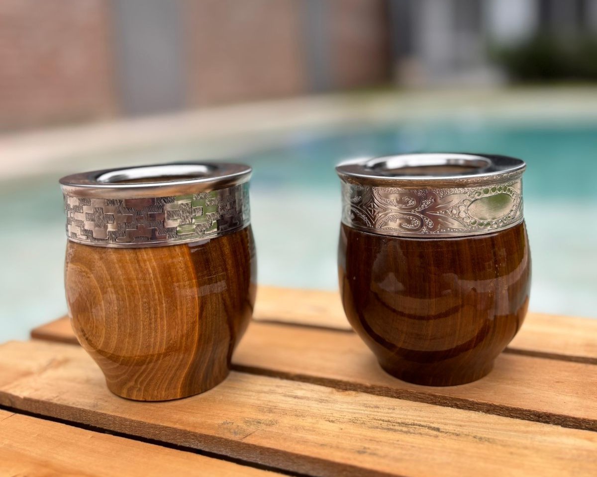 Mate Imperial Algarrobo Acero Inox Laqueado + Envío Gratis - Image 3