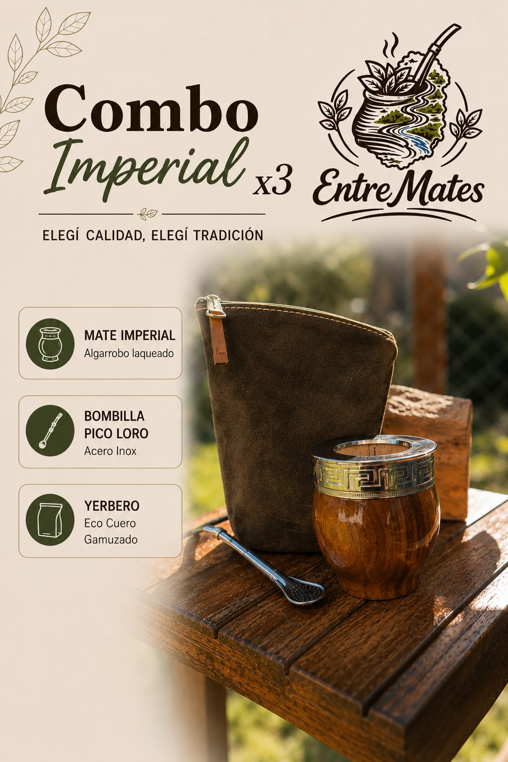 Set Imperial + Envío Gratis