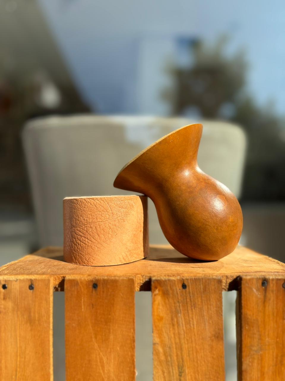 Mate Criollo Con Base De Cuero Entre Mates + Envío Gratis - Image 4